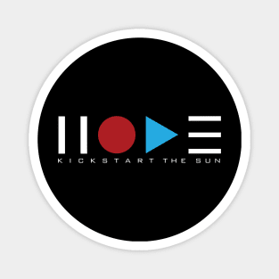 Kickstart the Sun hope logo Magnet